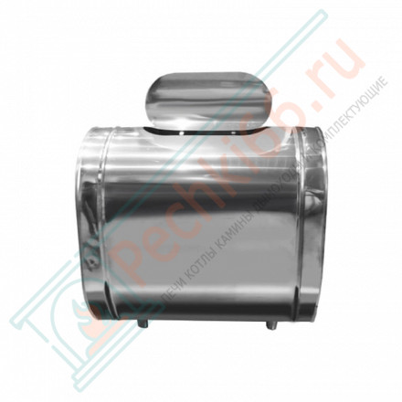 Бак для воды настенный, горизонтальный (НЕРЖ-304/0,8мм) 53 л (Вулкан)