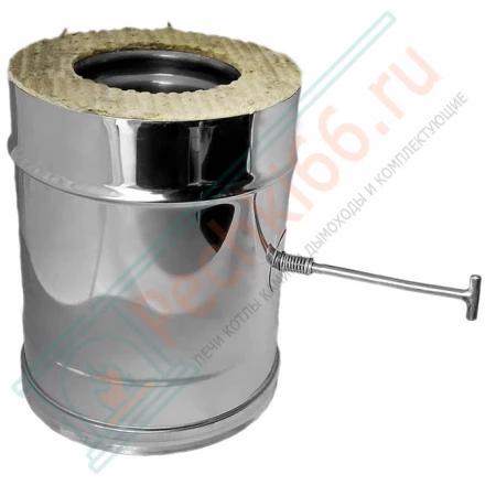 Задвижка повортная V50R с изол (AISI-321/0,5-AISI-304/0,5) d-300/400 (Вулкан)