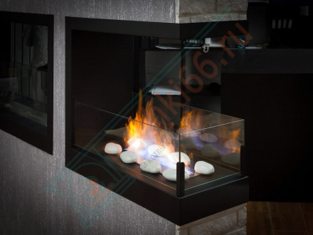 Встраиваемый биокамин Lux Fire Торцевой 1155 М
