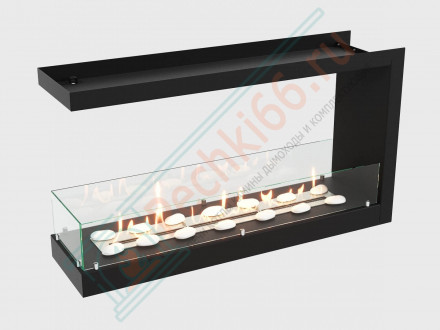 Встраиваемый биокамин Lux Fire Торцевой 1155 М