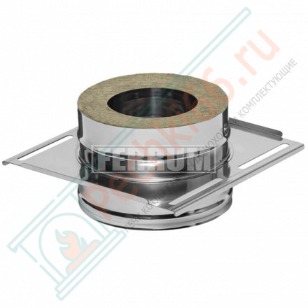 Сэндвич опора (НЕРЖ-430/0,8-НЕРЖ-430/0,5) d-120/200 (Ferrum HF)