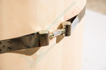 Фитобочка из кедра круглая гигант со скосом (НКЗ)