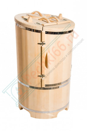 Фитобочка из кедра круглая гигант со скосом (НКЗ)